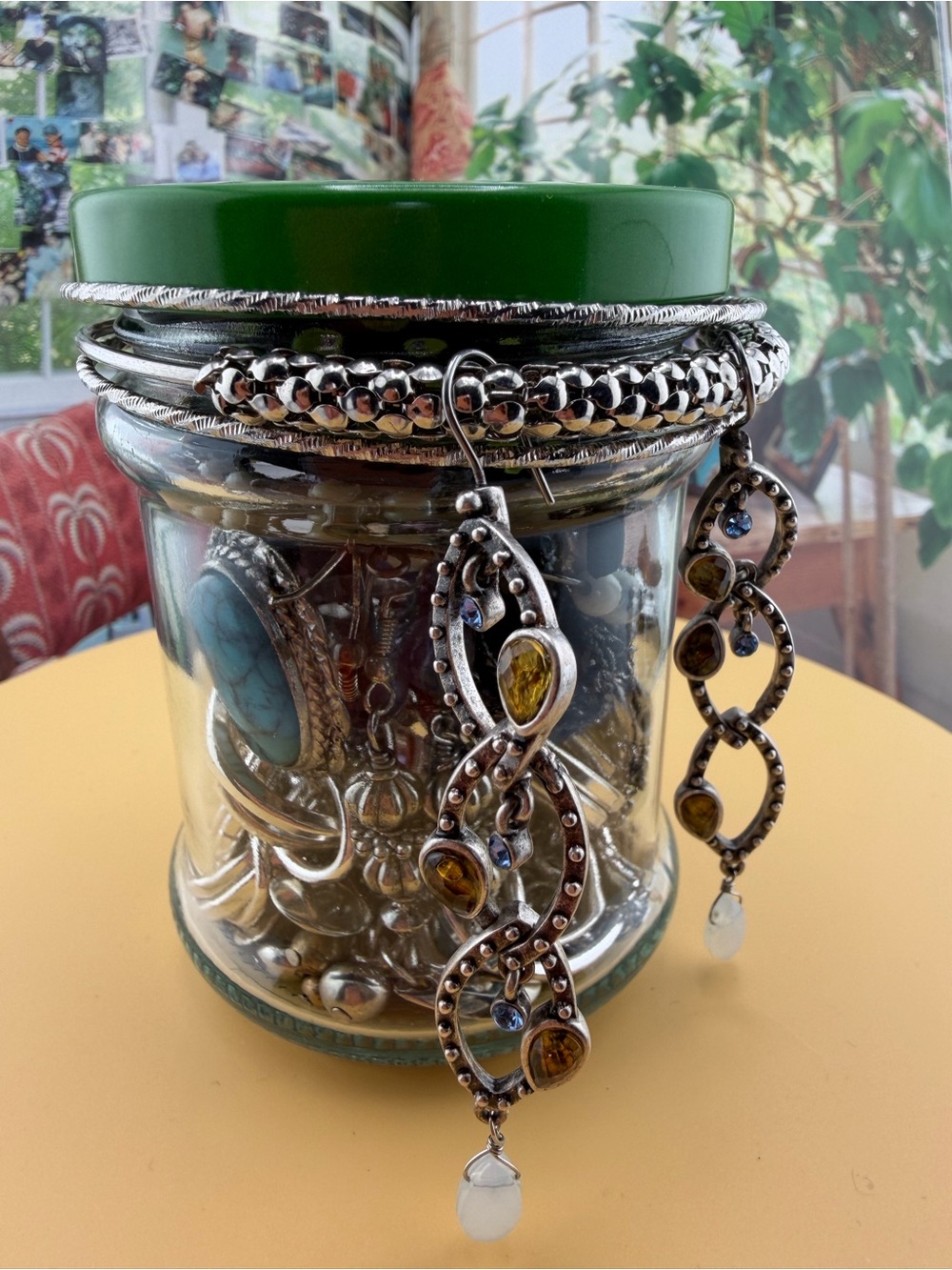 Mystery Jar Full of Wearables Necklaces Ring Earrings